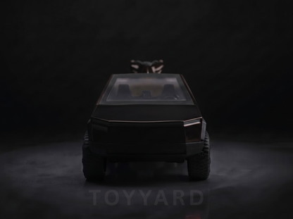 Black Tesla Cybertruck Diecast Model - Alloy Toy Car