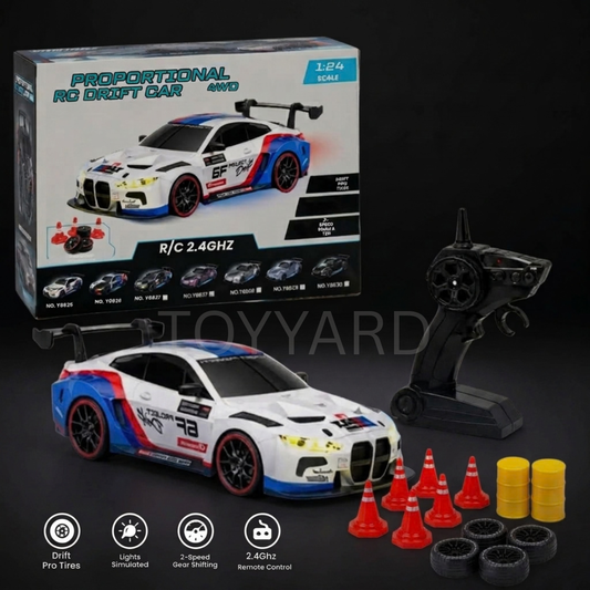 BMW M4 RC Racing Car – High Speed Remote Control Drift Car