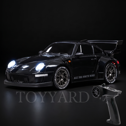 Porsche 911 Style RC Drift Car – Black Edition | High-Speed Racing