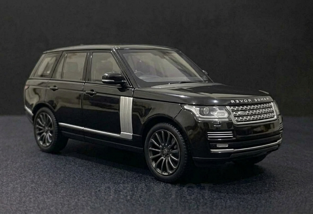 Black Range Rover Diecast Model - Alloy Toy Car