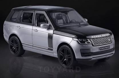Gray Range Rover Diecast Model - Alloy Toy Car