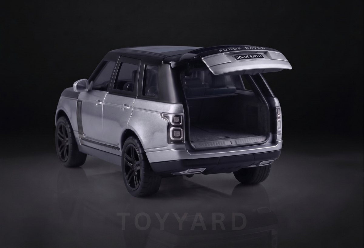 Gray Range Rover Diecast Model - Alloy Toy Car